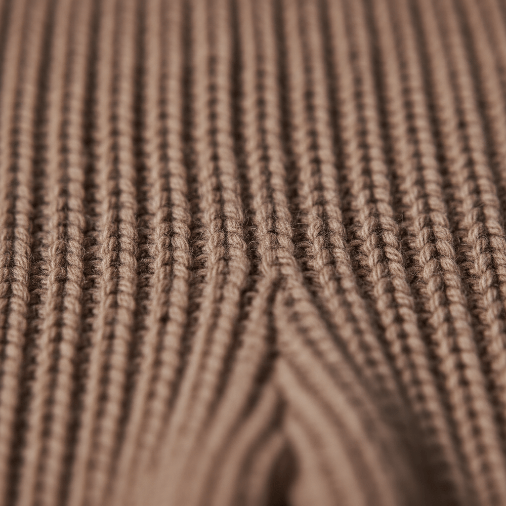 Mamīta Chunky Flared Pants Dusty Brown