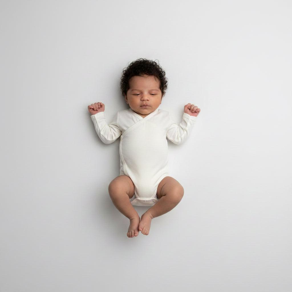 Essentīals Bamboo Wrap Bodysuit