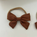 Essentīals Baby Linen Bow