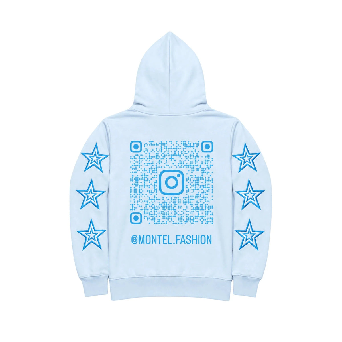 Montel Light Blue Rhinestone Jacket