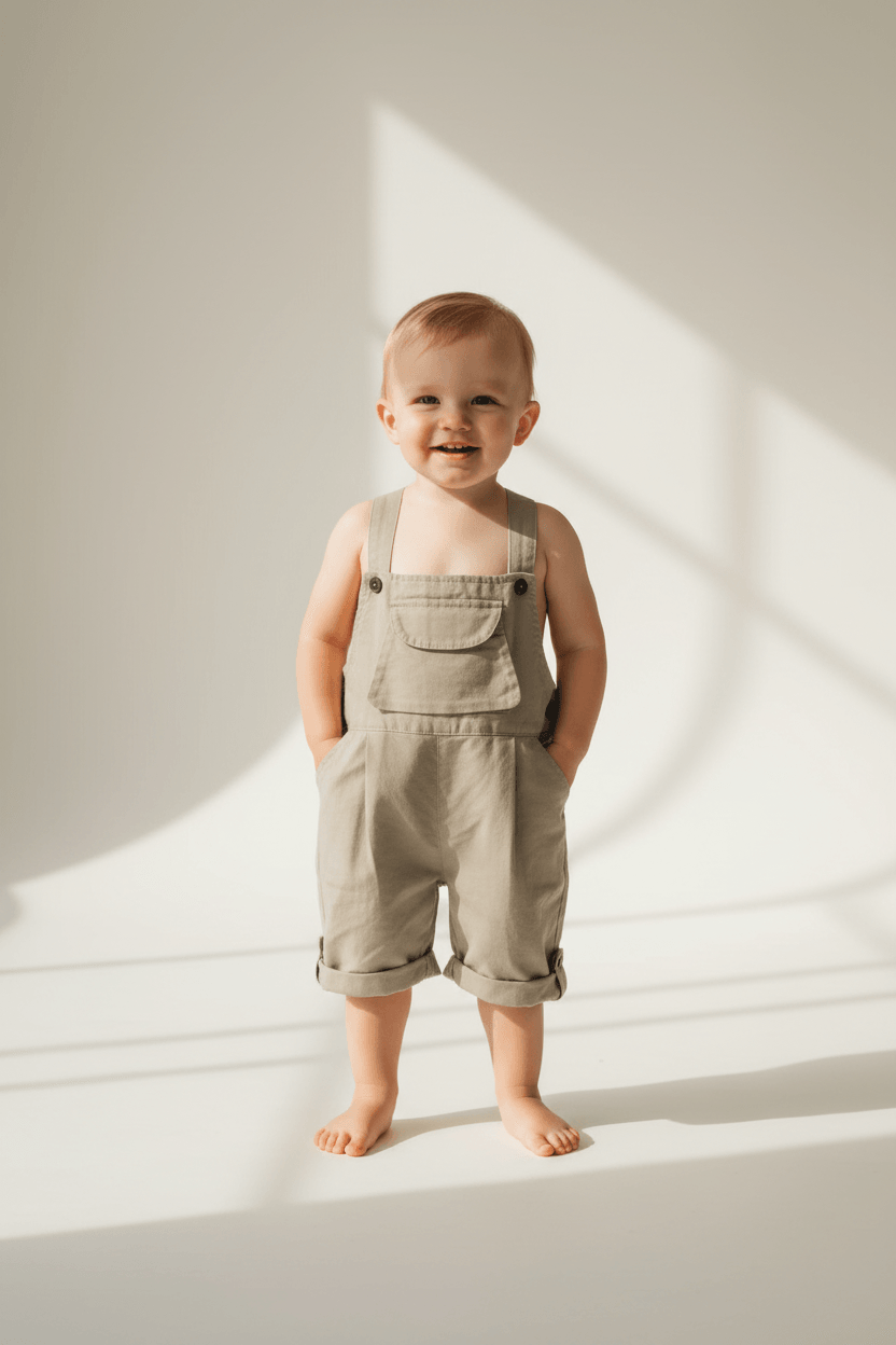 Papitō Ompa Lompa Overalls Beige