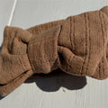 Essentīals Linen Bow Dust Brown