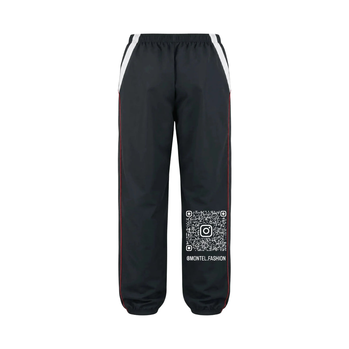 Montel Red Black and White Tracksuit Set