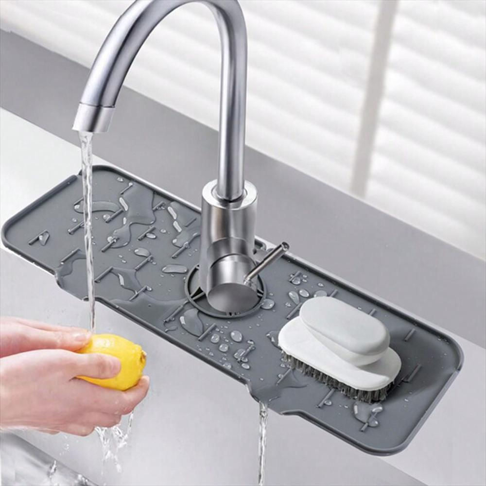 VAL Home SplashShield silicone sink splash guard mat