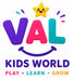 VAL Kids World logo - Play Learn Grow
