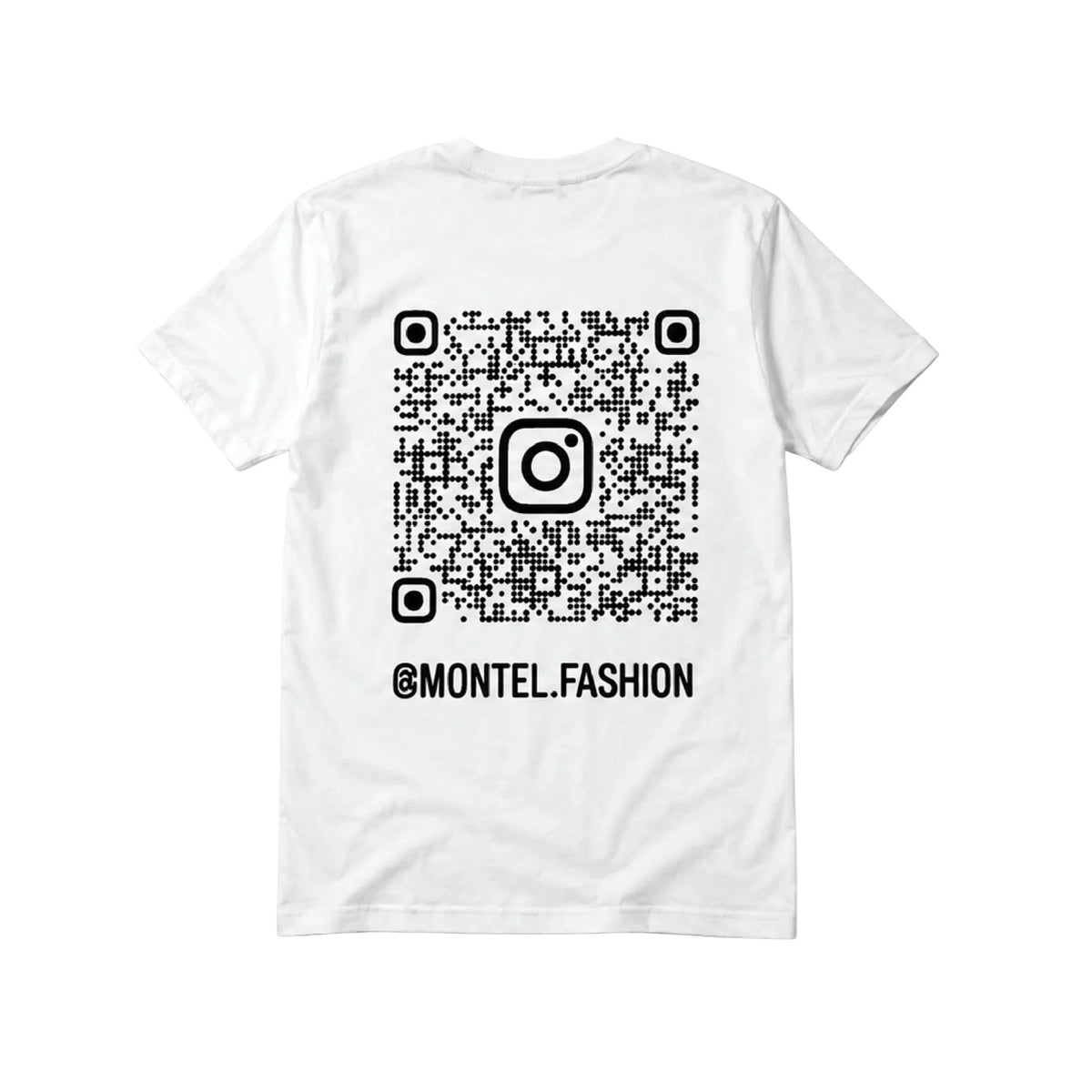 Montel White Cotton T-Shirt